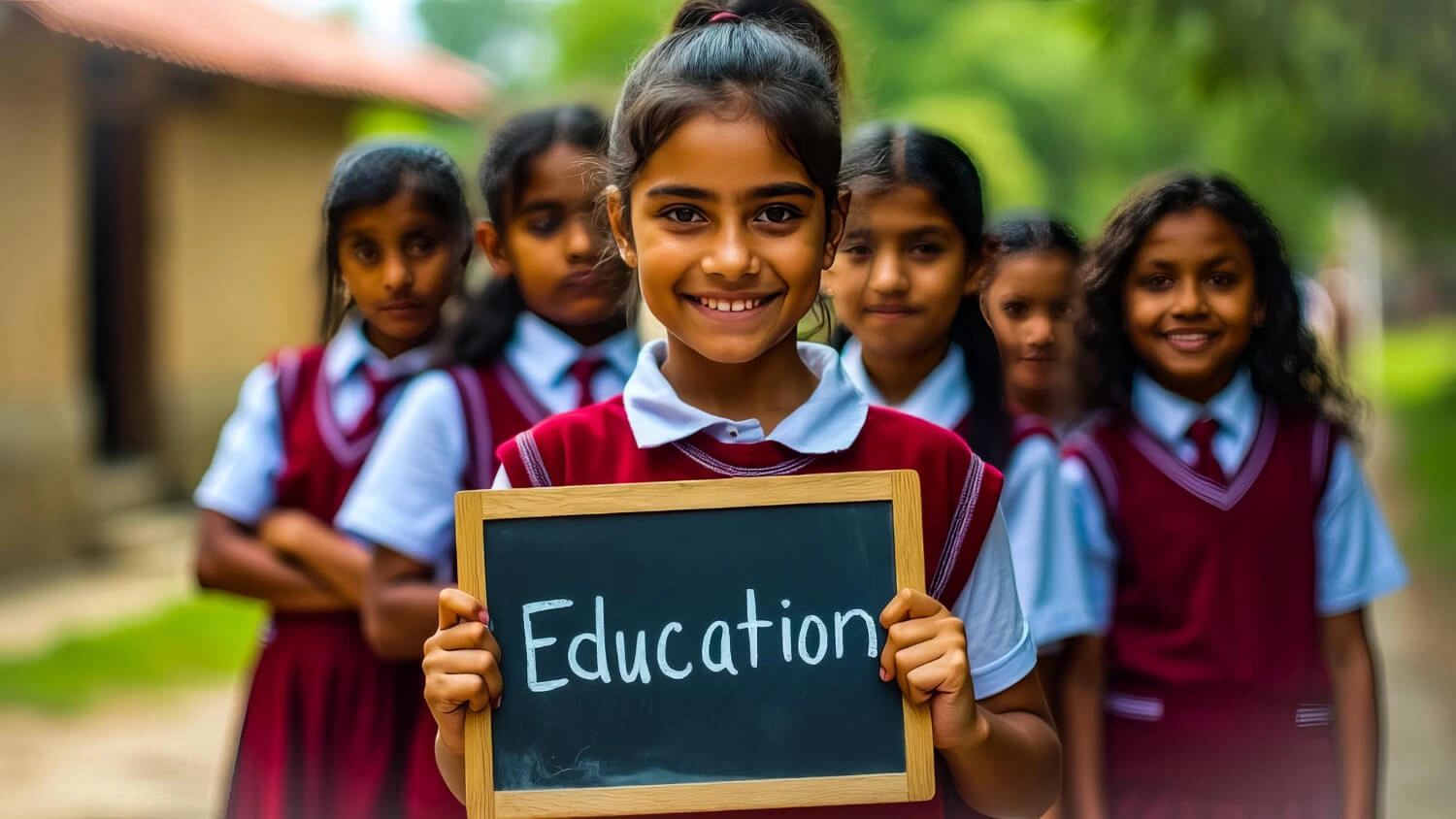 Children from slums can now study together with mainstream childrens.